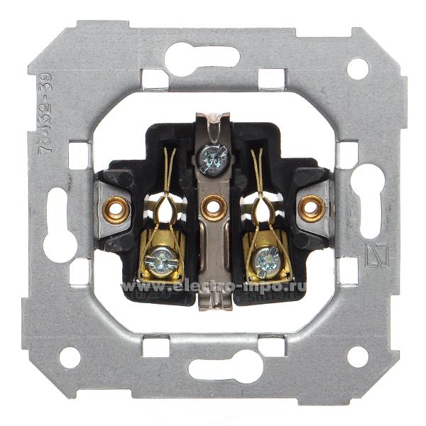Ю1705. Механизм розетки Simon 82 75432-39 "евр" винтовые клеммы с/п (Simon Electric Испания)