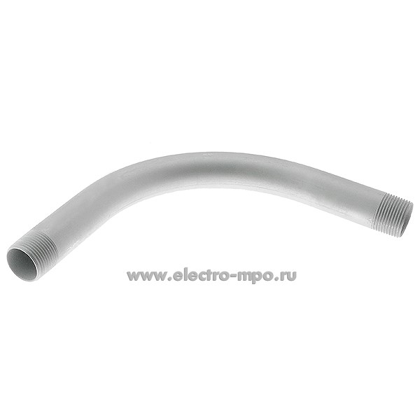 Т1413. Уголок REL-100R соединительный для стальной трубы 1" с резьбой (Китай)