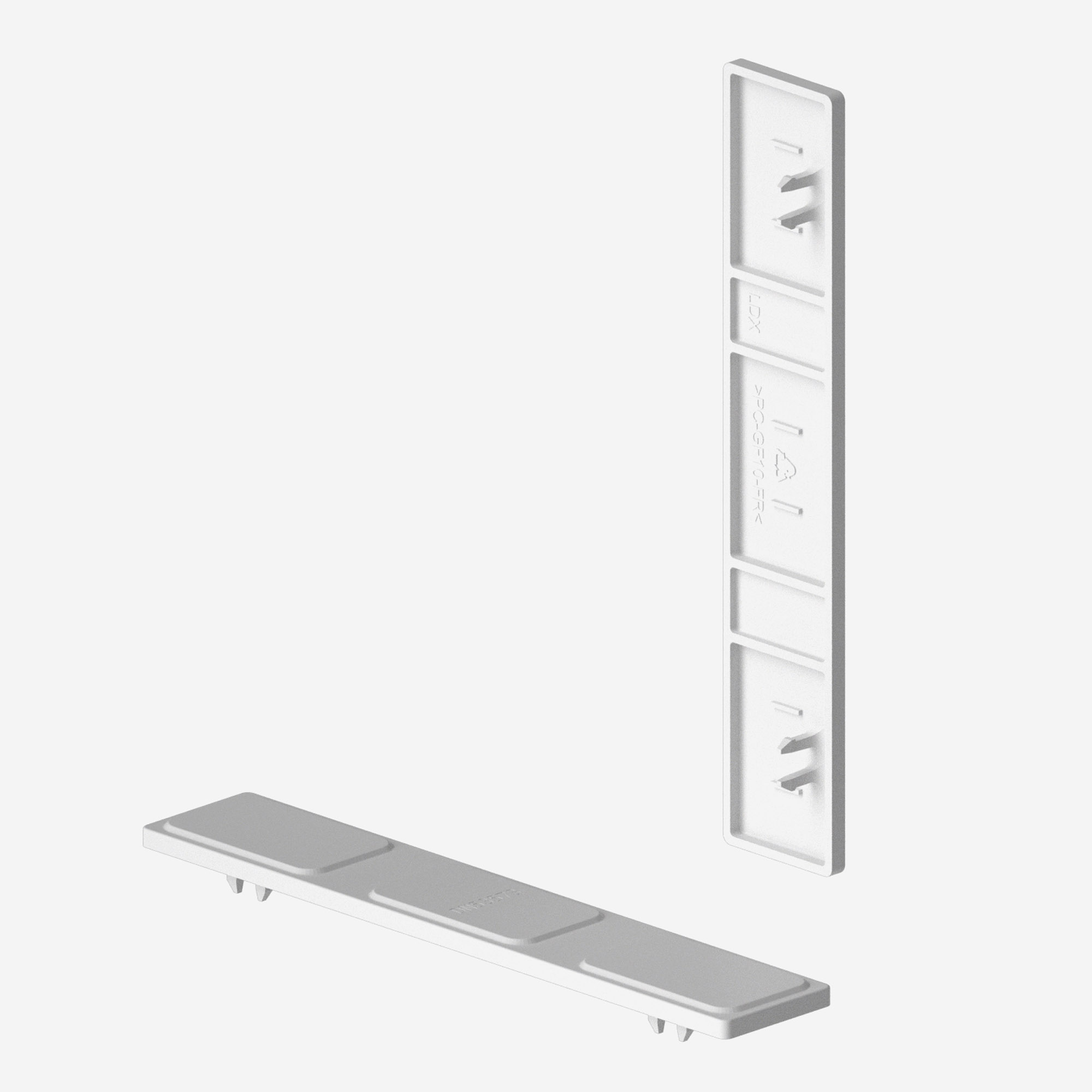 Э30. Заглушка R5BBE060153P торцевая держ.шин 5-10мм  (ДКС)