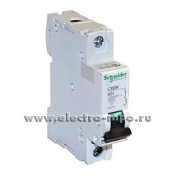 А0568. Автоматический выключатель 24049 С60N В6А/1п/ 6,0кА на Din-рейку (Schneider Electric)