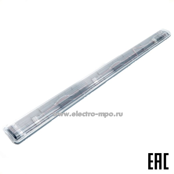 С00. Светильник 48195 AL4065 потолочный для 2-х светод ламп L=1200мм IP65 (Feron)