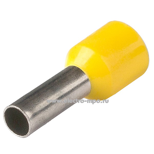 Г39. Наконечник 92306 НШВИ 6.0-10 втулочный изолированный (КВТ Калуга)