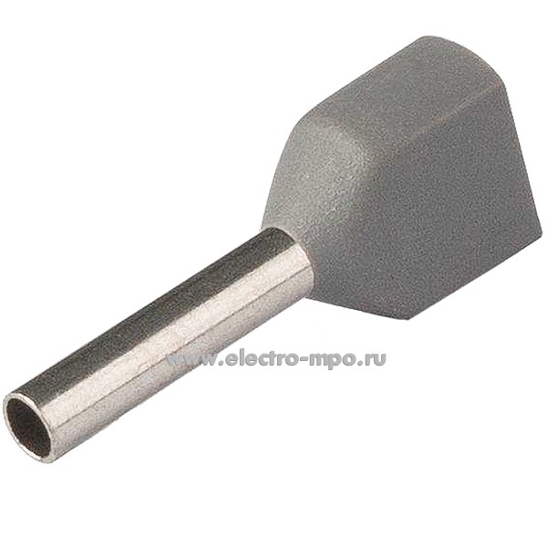 Г39. Наконечник 79463 НШВИ(2) 0.75-10 втулочный изолированный (КВТ Калуга)
