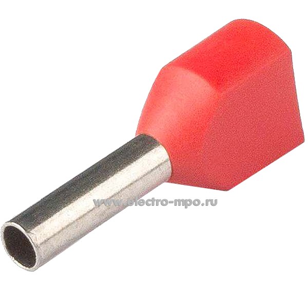 Г39. Наконечник 79465 НШВИ(2) 1.0-10 втулочный изолированный (КВТ Калуга)