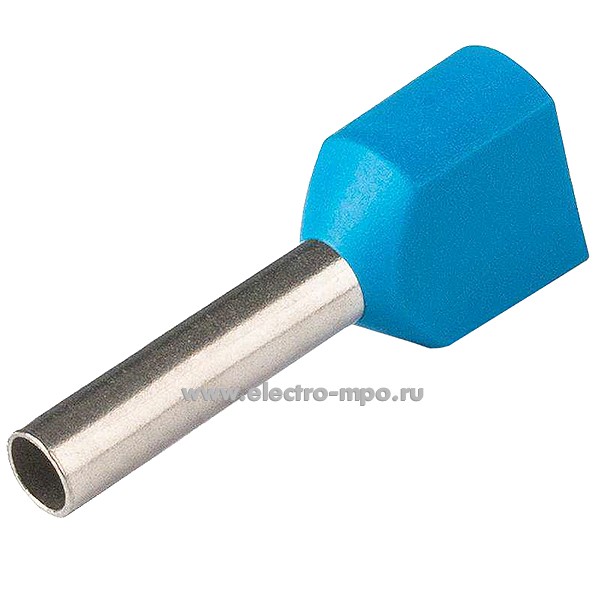 Г39. Наконечник 79469 НШВИ(2) 2.5-13 втулочный изолированный (КВТ Калуга)