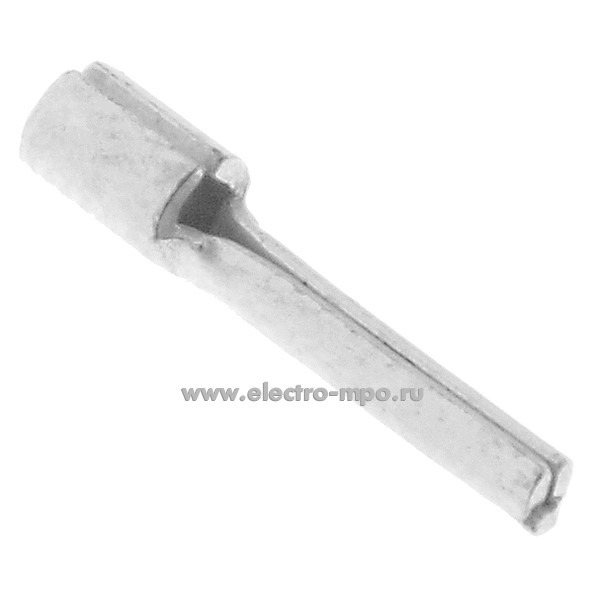 Г9522. Наконечник 59120 НШП 1.5–12 медный 1,5мм2 штифтовой под опрессовку (КВТ Калуга)