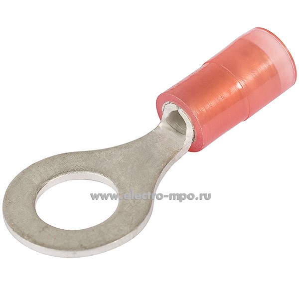 Г85. Наконечник 66631 ВНКИ 1.5–6 кольцевой изолированный красный серия ПРОФИ (КВТ Калуга)