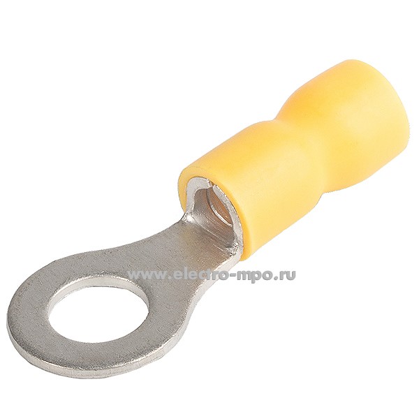 Г85. Наконечник 90897 НКИ 6.0-6 кольцевой изолированный желтый серия EasyFix (КВТ Калуга)