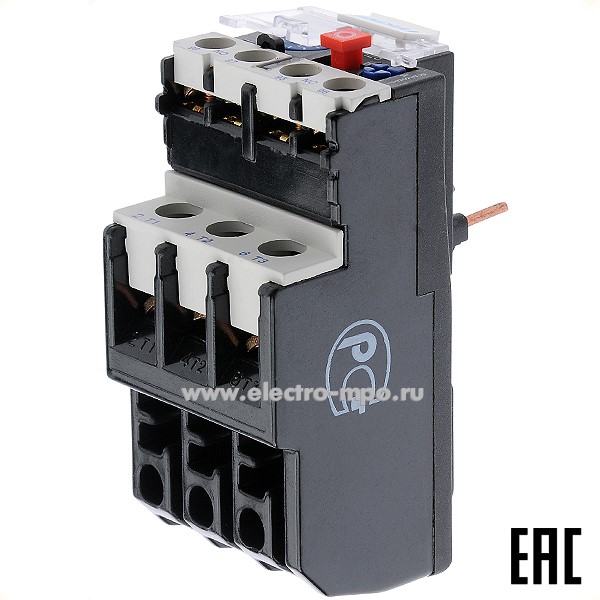 А7465. Реле тепловое JR28-25 (1,6-2,5А)  ADL09-007 для контакторов CJX2 (ANDELI)