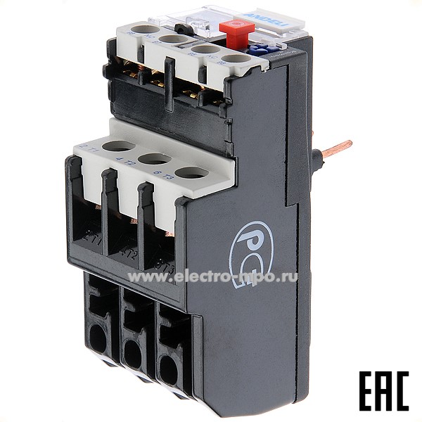 А7468. Реле тепловое JR28-25 (5,5-8,0А)  ADL09-010 для контакторов CJX2 (ANDELI)