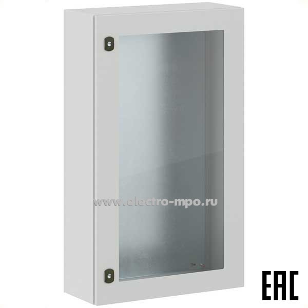 Е9164. Шкаф STX R5STX1069-OUTDOOR навесной IP66 1000х600х250 с прозрачной дверью и монтажной платой (ДКС)