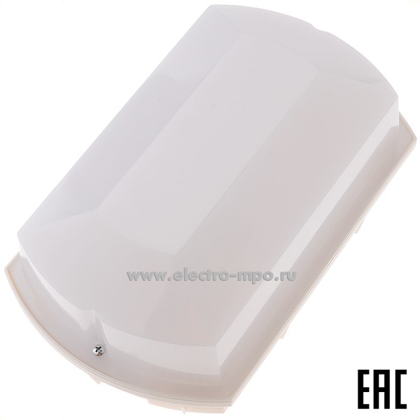 С0365. Светильник СПО-184 10Вт 800Лм 5000К светод. настенно-потолочный белый IP54 (МПО Металлпластизделие)