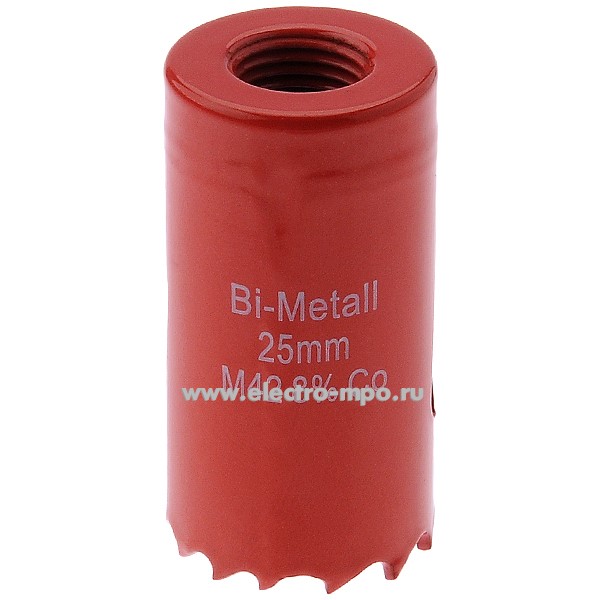 И7103. Коронка 92-0211 по металлу Bimetal 25мм (Rexant)