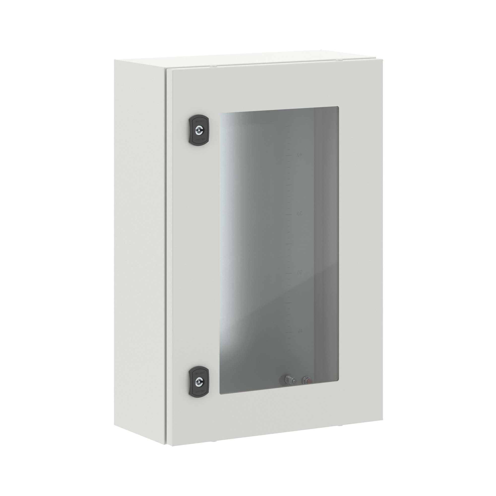 Е89. Корпус R5STEX0642 навесной STE с М/П с прозрачной дверью ВxШxГ 600x400x200 мм,  (ДКС)