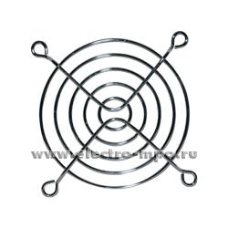 Б4218. Решетка FG-08 вентиляционная металлическая 80х80мм IP00 (Sunon)
