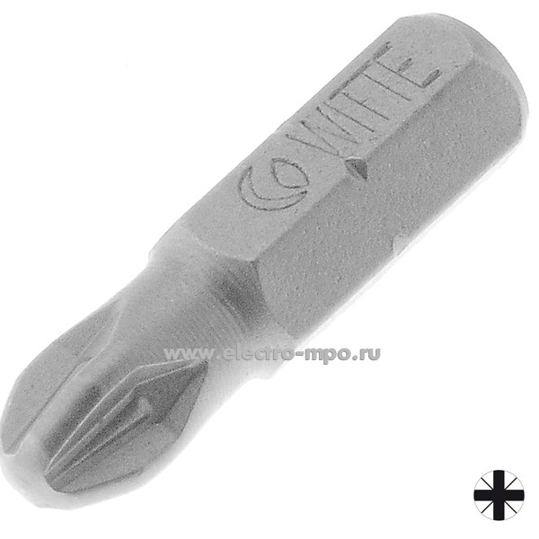 В1584. Бита 270472000 1/4" PZ3 х 25мм (Witte Германия)