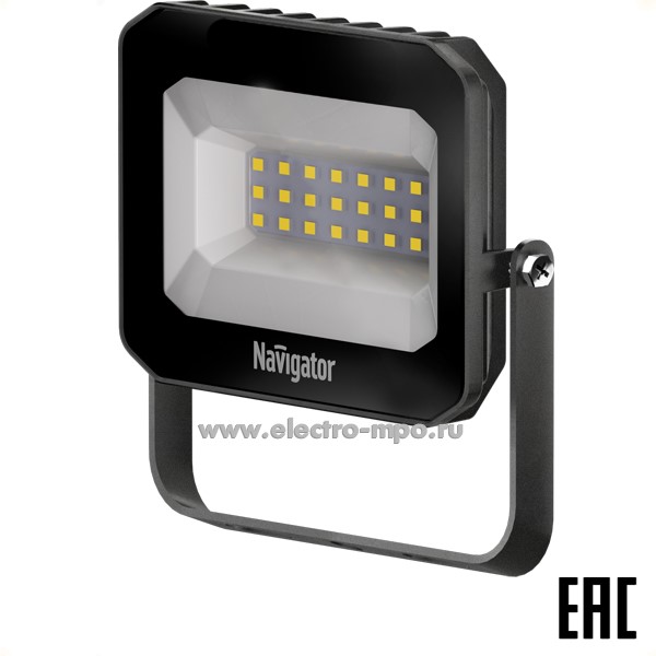 С02. Прожектор 95646 NFL-04-150-6.5K-BL-D110-LED 220В 150Вт 19700Лм 6500К светодиодный IP65 (Navigator)