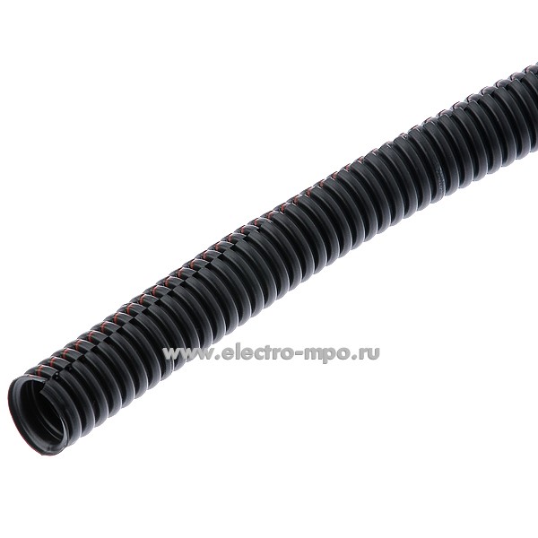 Т0244. Труба 4P910B гофрированная 12,7мм ППЛ (Dвнутр. 9,8мм) разрезная тип "В" (ДКС Россия)