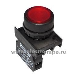 45135.А5135 Выключатель кнопочный CP100DK красный 4А 1з без фиксации (EMAS Турция)