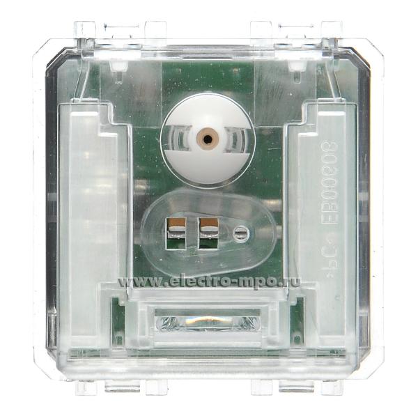 Ю3484. Механизм Living Light LN4549 карточного выключателя с таймером 30 сек. 2 модуля (BTicino)