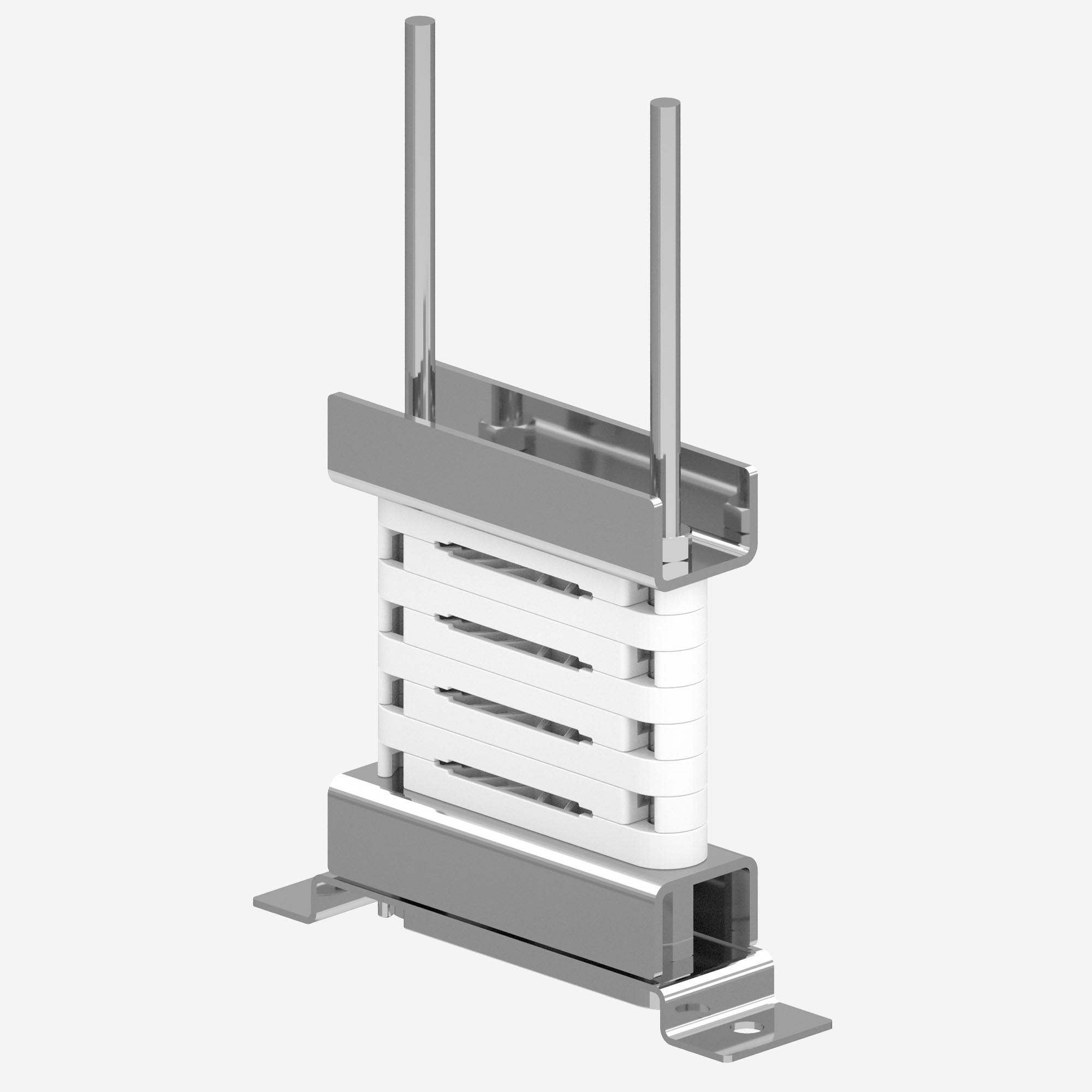 Э30. Держатель R5BBFFC40638 гибкой шины 40-63мм до 8  (ДКС)