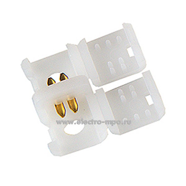 С09. Коннектор 521325 G-2835-M-IP20-NW для соединения лент 220В 2835 NW (General)