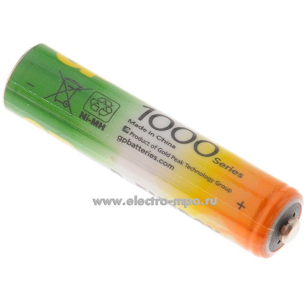 С6550. Аккумулятор 100AAAHCRGY-2CRCB2 ReEnergy HR03(AAA) 1,2В 1000 мА/ч никель-металлогидридный Ni/Mh (GP)