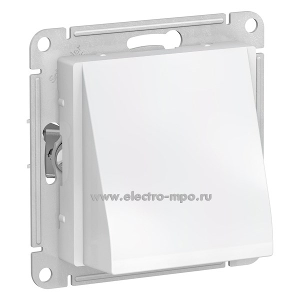 Ю4723. Вывод AtlasDesign ATN000499 кабелей декоративный с суппортом с/п жемчуг (Systeme Electric)