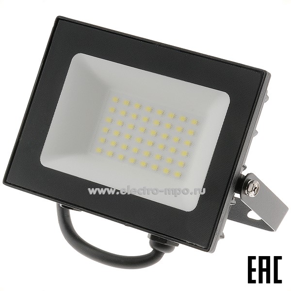 С02. Прожектор Б0064687 PRO LPR-062-0-65K-030 220В 30Вт 6500К 3000Лм светодиодный IP65 (ЭРА)