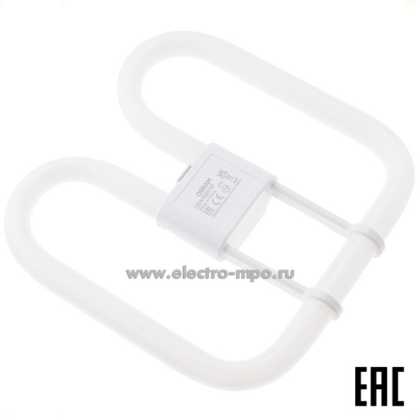 Л3490. Лампа 28Вт 16982 CFL SQUARE 28W/835/4P GR10q 1900Лм 3500К компакт. люм. энергосберегающая (OSRAM)