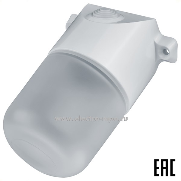 С13. Светильник 95256 NBL-SA3-60-E27-WH 60Вт настенный белый Тmax=110°C IP54 (Navigator)