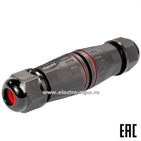 Р98. Кабельный коннектор 101766 FFC-25/RJ45-IP68 I-образный (Fortisflex)