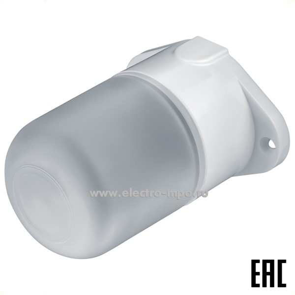 С13. Светильник 95257 NBL-SA4-60-E27-WH 60Вт настенно-потолочный белый Тmax=110°C IP54 (Navigator)