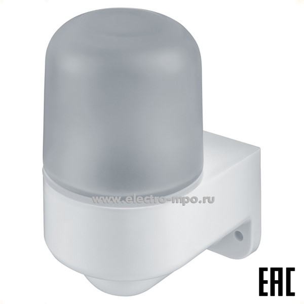 С13. Светильник 95258 NBL-SA5-60-E27-WH 60Вт настенный белый Тmax=110°C IP54 (Navigator)