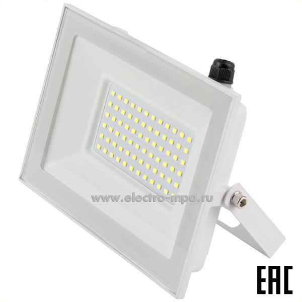 С05. Прожектор 403128 GTAB-70BT-IP65-6500-W 220В светодиодный 70Вт 6300Лм 6500К белый IP65 (General)