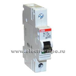 42797.А2797 Автоматический выключатель S281R C100А/1п/ 6,0 кА на Din-рейку STOS281R C100 (АВВ)