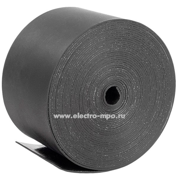 Т35. Лента 84909 термоусаживаемая ТЛК-50-0.8-5 черн (5м) (КВТ Калуга)
