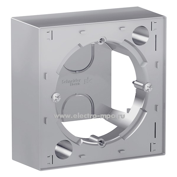 Ю4791. Коробка AtlasDesign ATN000900 установочная 1 пост о/п сталь (Systeme Electric)