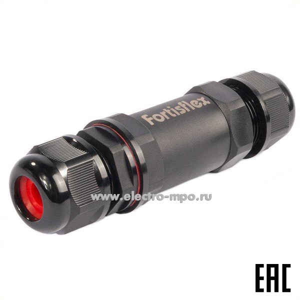 Р98. Кабельный коннектор 89666 FFC-23/3Р-IP68 I-образный (Fortisflex)