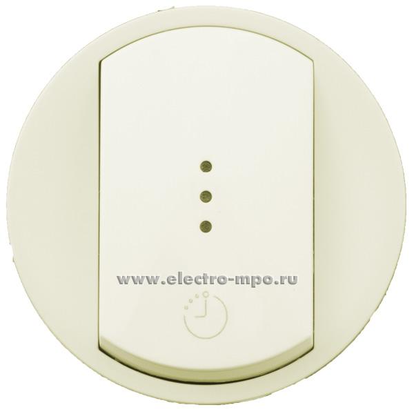 Ю6661. Накладка Celiane 066253 выключателя с выдержкой времени бежевая (Legrand)