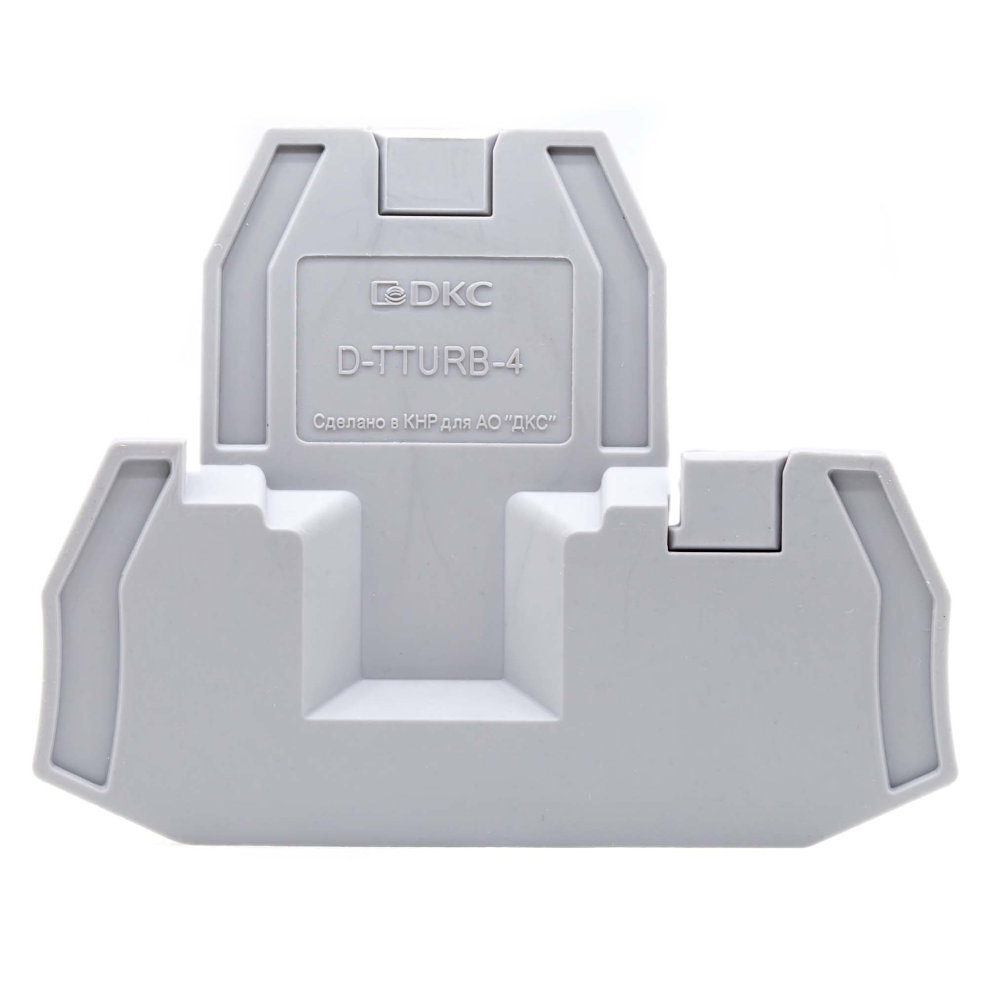 К22. Изолятор D-TTURB-4 торцевой для клеммы  (ДКС)