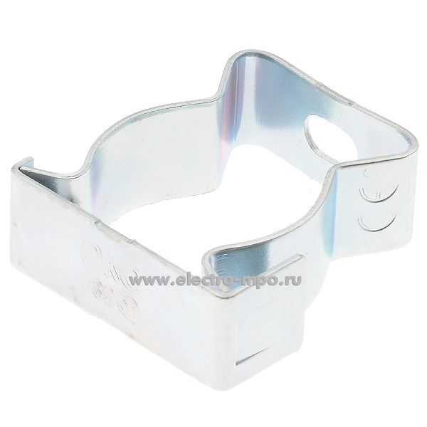 Т1569. Скоба Cosmec 6044-А32 для крепления трубы 32мм сталь (ДКС Италия)