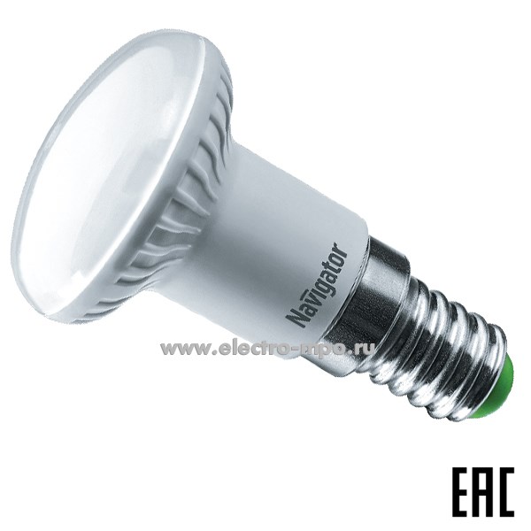 Л05. Лампа 2.5Вт 94134 NLL-R39-2.5-230-4K-Е14 200Лм 4000К LED х/б свет (Navigator)