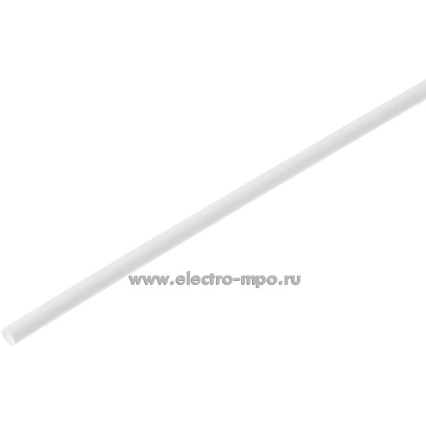 Т3010. Трубка NA201 2,4/1,2мм термоусаживаемая белая L=1м (ECS Cable Protection Польша)