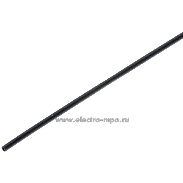 Т3005. Трубка NA201 1,6/0,8мм термоусаживаемая чёрная L=1м (ECS Cable Protection Польша)