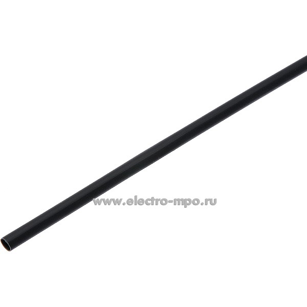 Т3022. Трубка NA201 3,2/1,6мм термоусаживаемая чёрная L=1м (ECS Cable Protection Польша)