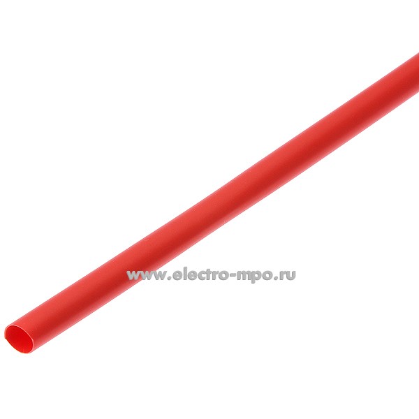 63037.Т3037 Трубка NA201 6,4/3,2мм термоусаживаемая красная L=1м (ECS Cable Protection Польша)