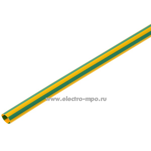 63038.Т3038 Трубка NA201 6,4/3,2мм термоусаживаемая жёлто-зелёная L=1м (ECS Cable Protection Польша)