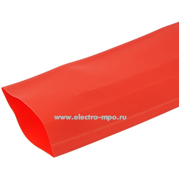 Т3479. Трубка HTS-40 40/20мм термоусаживаемая красная (Электромонтаж)