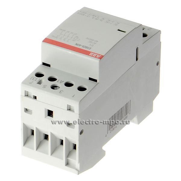 Контактор ESB25-40N-14 1SAE231111R1440 модульный 12В AC/DC 25А 4з (АВВ)